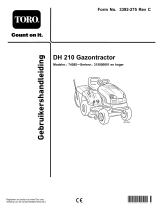 Toro DH 210 Lawn Tractor Handleiding