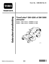 Toro TimeCutter SW 4200 Riding Mower Handleiding