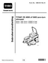 Toro TITAN ZX 4800 Zero-Turn-Radius Riding Mower Handleiding