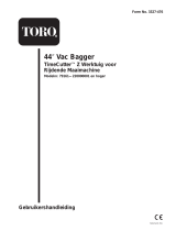 Toro 44in Vac-Bagger, TimeCutter ZX Riding Mowers Handleiding