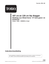Toro 42in/48in Vacuum Bagger, XT Series Garden Tractors Handleiding