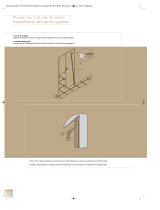 Castorama Kit de finition en pin pour porte en bois à galandage Gebruikershandleiding