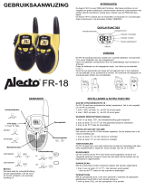Alecto FR-18 Handleiding