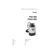 Wacker Neuson PS2800 Handleiding