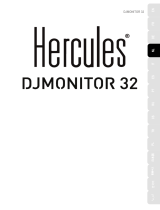 Hercules DJMonitor 32  Handleiding