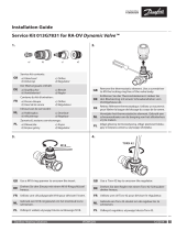 Danfoss Service Kit for RA-DV Dynamic Valve™ Installatie gids