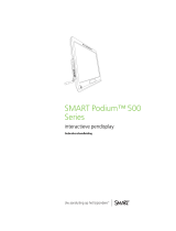 SMART Technologies Podium SP500 Gebruikershandleiding