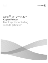 Xerox 4112/4127 Gebruikershandleiding