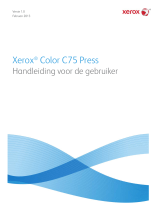Xerox Xerox Color C75 Press with Integrated Fiery Controller Gebruikershandleiding