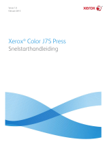 Xerox Color J75 Gebruikershandleiding