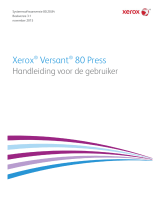 Xerox Versant 80 Gebruikershandleiding