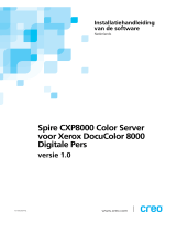 Xerox DocuColor 7000/8000 Installatie gids