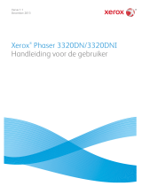 Xerox 3320 Gebruikershandleiding