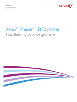 Xerox 3330 Gebruikershandleiding