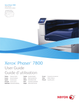 Xerox 7800 Gebruikershandleiding