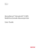 Xerox VersaLink C405 Gebruikershandleiding