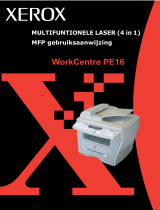 Xerox PE16/i Gebruikershandleiding