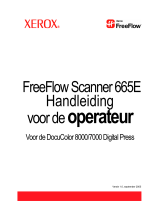 Xerox FreeFlow Scanner 665e Gebruikershandleiding