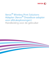 Xerox Wireless Print Solutions Adapter Gebruikershandleiding