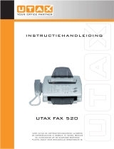 Utax FAX 520 Handleiding