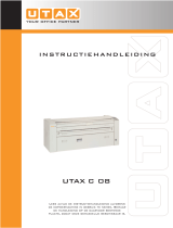 Utax C 08 Handleiding