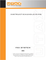 Oce OP20 Gebruikershandleiding Fax de handleiding