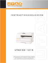 Utax CD 1215 Handleiding