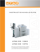 Utax CD 1075 Handleiding