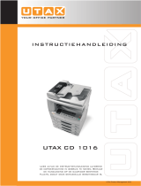 Utax CD 1016 Handleiding