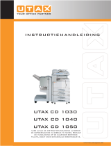 Utax CD 1030 Handleiding