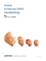 Unitron Insera - IIC Gebruikershandleiding