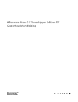 Alienware Area-51 Threadripper Edition R7 Handleiding