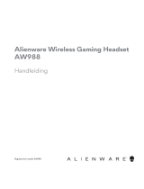 Alienware Wireless Gaming Headset AW988 Gebruikershandleiding