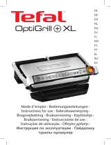 Tefal GC724D OptiGrill XL Plus - Snacking and Baking de handleiding