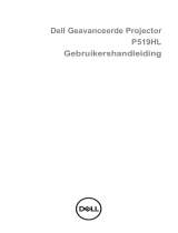 Dell Advanced Projector P519HL Gebruikershandleiding