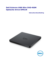 Dell External USB Slim DVD ROM Optical Drive DP61N de handleiding