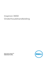 Dell Inspiron 3650 Handleiding