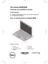 Dell Latitude E6230 Snelstartgids