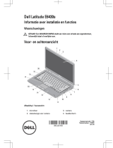 Dell Latitude E6430s Snelstartgids