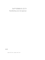 Dell LCD TV W2600 de handleiding