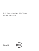 Dell Vostro 260s Gebruikershandleiding