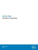 Dell XPS 15 7590 Gebruikershandleiding