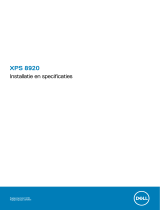 Dell XPS 8920 Specificatie