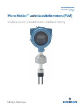 Micro Motion vorkviscositeitsmeters (FVM) de handleiding