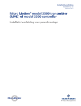 Micro Motion Model 3500 transmitter MVD of Model 3300 randapparatuur Referentie gids