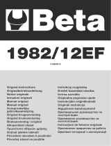 Beta 1982/12EF Handleiding