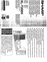 Sharp xl t 200 h de handleiding