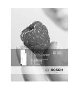 Bosch KGV39X43 Kühl-gefrierkombination de handleiding