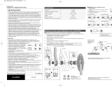 Shimano FC-M762 Service Instructions