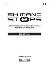 Shimano DU-E8000 Handleiding